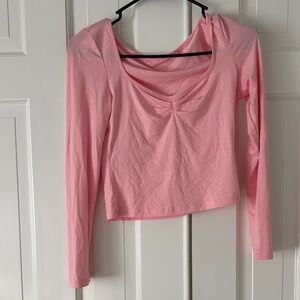 Amazon Pink Long Sleeve Women's Tee
